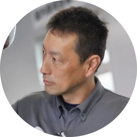 整備主任 尊田 近影